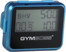 Gymboss intervalų laikmatis ir chronometras - žalsvai mėlynas / mėlynas metalizuotas blizgesys