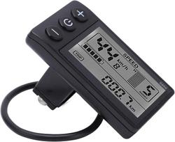 Lcd ekranas elektriniams dviračiams, S866 ekranas, 24 V, 36 48 vandeniui atsparus lcd ekrano skydelis elektriniams dviračiams su aiškia ir apšvietimo funkcija, lengva naudoti
