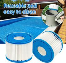 Benfosh 6 x Suderinami Intex Purespa baseino filtro kartridžai tipas S1, skirti 29001e Purespa pripučiamo baseino filtro kartridžui