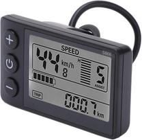 Ejoyous S866 Lcd ekranas, vandeniui atsparus dviračio kompiuteris, elektrinio dviračio S866 ekrano matuoklis 24v 36v 48v valdymo skydelis su jungiamuoju kabeliu ir vandeniui atspariu kištuku