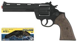 Police revolver metal 12 cartrige GONHER 123/6