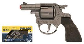 Police revolver small, metal 73/0