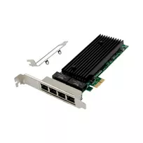 MicroConnect MC-PCIEX1-82576-Q keturių prievadų Gigabit tinklo plokštė, PCIe x1, Intel 82576