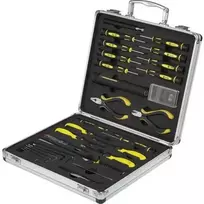 Basetech BT-1954694 30 dalių įrankių rinkinys meistrui ir elektrikui dėkle