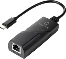 Renkforce RF-TCA-330 tinklo adapteris 1000MBit/s USB-C® (USB 3.2 Gen 1), LAN (10/100/1000MBit/s) (RF-6032274)