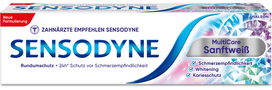 Sensodyne MultiCare Sanftweiß švelniai balinanti dantų pasta, 75 ml