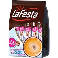 Tirpiosios kavos gerimas LA FESTA CHOCO 3IN1, 10x12,5 g