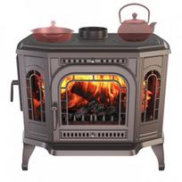 Ketaus krosnelė-viryklė KAWMET P7 LB / PB ECO (10,5 kW) P7 LB ECO (su kaitlentėmis)