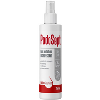 Pėdų ir batų dezinfekavimo priemonė MIDOPHARM PODOSEPT, 250 ml