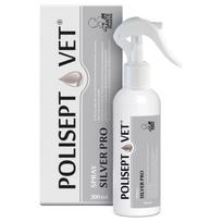 „JM Sante Polisept Vet Spray Silver Pro“ purškiklis šunų ir kačių žaizdoms – 200 ml