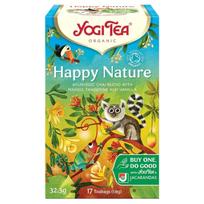 „Yogi Tea“ „Happy Nature“ žolelių arbata su mangu, mandarinu ir vanile – 17 maišelių