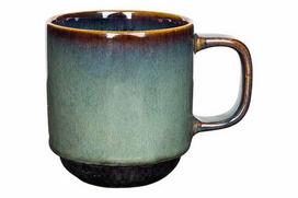 Puodelis JADE VERDE, tamsiai žalios sp., 300 ml