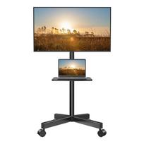 Mobilus televizoriaus stovas su ratukais Perlesmith PSTVMC06, 23–60"