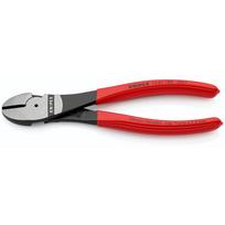 KNIPEX 74 01 180 padidintos jėgos šoninio kirpimo replės, 180 mm