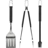 Weber Precision kepsninių įrankių rinkinys, 3 dalių, Silver / Black