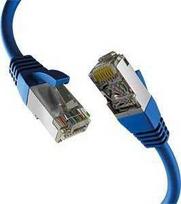 Efb Accs EFB EFB tinklo kabelis CAT8.1 S/FTP PIMF 40GB Ethernet varis 0.25m mėlynas