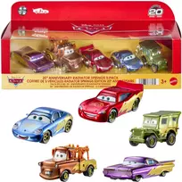 Žaisliniai automobiliai Mattel 20 metų jubiliejui 5 vnt