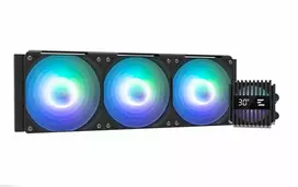 Zalman ALPHA2 V2 A36 360 mm AIO procesoriaus aušintuvas, juodas