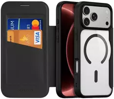 Dėklas DUX DUCIS case SKIN X PRO compatible with MagSafe for iPhone 18 Pro Max / 17 Pro Max (Open Ring Version) juodas