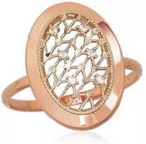 Diamond Sky Jewelry Auksinis žiedas su cirkoniais „Gold of the Gods II“
