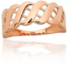Diamond Sky Jewelry Auksinis žiedas „Terra XII“