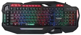 Klaviatūra Marvo gaming tastatur. Nordisk. Sort