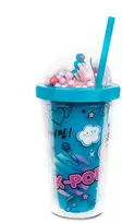 coolpack Puodelis su šiaudeliu K-POP 450 ml