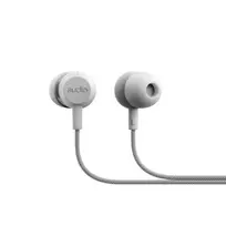 Sudio V3 belaidės ausinės su USB-C įkrovimo dėklu, dvigubais mikrofonais, jutiklinėmis valdymo funkcijomis, IPX4 apsauga nuo purslų, pilkos ir baltos spalvos