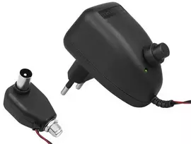 SPACETRONIK ZASARF reguliuojamas antenos maitinimo šaltinis su F tipo lizdu DC 2-12V/100mA