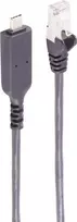 SHIVERPEAKS USB-C į Gigabit Ethernet adapterio kabelis, USB Type-C vyriškas į RJ45 moterišką, 15 m, juodas BS13-51085