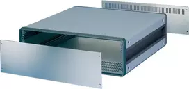 SCHROFF galinė plokštė 4U 42HP aliuminis, šviesiai chromuota (30823033)