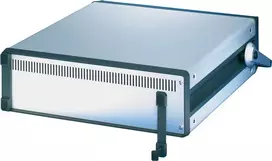 SCHROFF galinė atraminė kojelė su guminiu įdėklu, 3U, RAL 7016 antracito pilkos spalvos 24575114