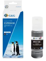 G&G suderinamas rašalo buteliukas Epson 114/C13T07A140 EcoTank, juodas, 70ml, didelės išeigos (19371)
