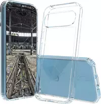 JT Berlin BackCase Pankow Clear skirtas Google Pixel 9 Pro XL - permatomas TPU apsauginis dėklas 11085
