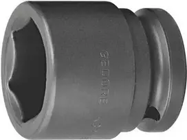 GEDORE 3/4 colio 24mm 6-kampis smūginis galvutė, chromo-molibdeno plienas, fosfatuota, DIN 3129 / ISO 2725-2 6282390