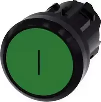 Siemens 3SU1000-0AB40-0AC0 elektrinis pavaros elementas IP66/IP67/IP69/IP69K juodas-žalias