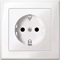 Merten MEG2300-1519 Schuko lizdas CEE 7/3, įleidžiamas, 16 A, 250 V, poliarinė balta