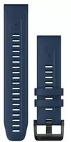 Garmin quatix 7 QuickFit 22mm silikoninis dirželis Captain Blue