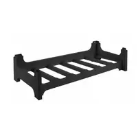 KEEEPER Vyno lentyna Rico 6 buteliams 60x28x14 cm juoda