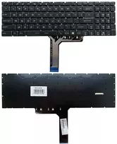 MSI GE63/GE73/GS63/GS73 US English RGB apšviesta nešiojamojo kompiuterio klaviatūra