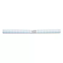 HERMA lipni apsauginė knygų plėvelė, permatoma blizgi PP, 400 mm x 1 m, su tinkleliu 7001