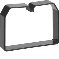 Hager LK751003 PVC kabelių laikiklis LKG 75 × 100 mm kanalui, juodas