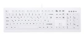 CHERRY Active Key AK-C8100F-UVS-W/UK USB klaviatūra, IP68, balta, UK