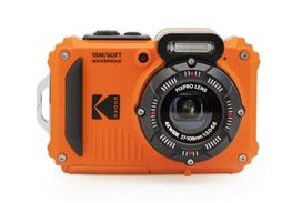 Kodak PIXPRO WPZ2OG6 vandeniui atsparus fotoaparatas, 16,35 MP, 4× priartinimas, oranžinis