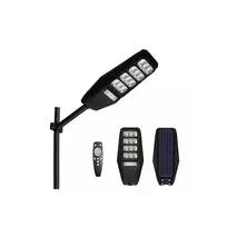 VOLT Polska PIONEER 240 saulės energijos LED šviestuvas su PIR jutikliu ir pulteliu, 1600 lm, 18 W saulės panelė, 18 000 mAh