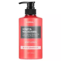 KUNDAL – Honey & Macadamia Pure Body Lotion, Pink Grapefruit, 500ml
