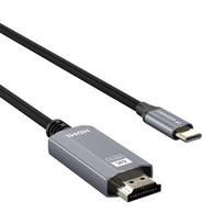 Audio kabelis Wozinsky WCCH-01 USB-C - HDMI 4K 60Hz 1.8m - Black