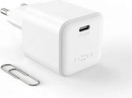 Fixed Mini GaN power adapter with USB-C output and PD support, 65W FIXCG65M-C-WH | 8591680188963