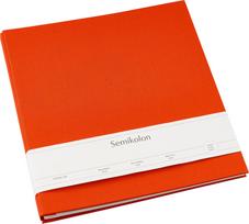 Semikolon Nuotraukų albumas Uni Schraubalbum didelis, oranžinis