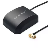 Qoltec Mobilna Antena GPS z podstawą magnetyczną | dookólna | 28dBi | 50W | SMA RA